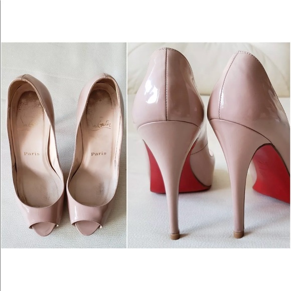 Christian Louboutin Shoes - Super Sexy Christian Louboutin Patent Nude❤️❤️❤️